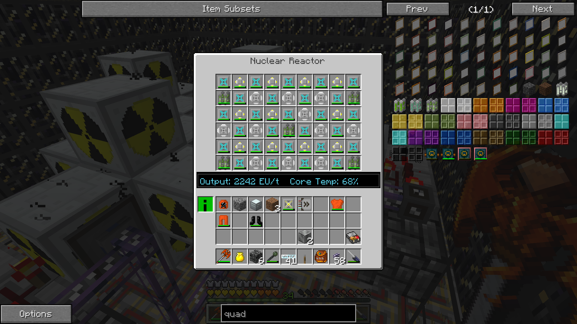 Indastrialcraft 2 схема ядерного реактора