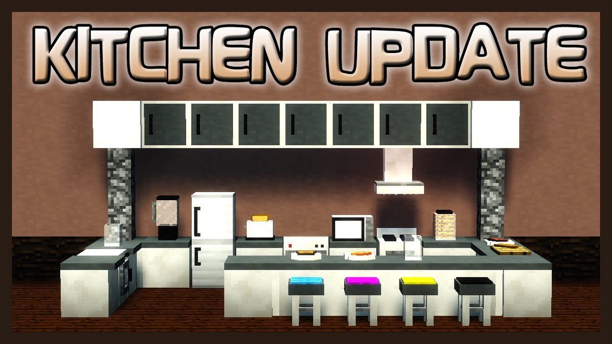 Mod Update: Mr Crayfish's Furniture Mod 3.4 & 3.4.1- The Kitchen